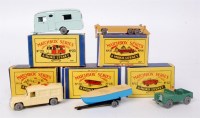 Lot 2312 - Matchbox, 1-75 series boxed diecast group to...