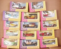 Lot 2341 - 14 boxed as issued Matchbox Models of...
