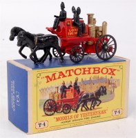 Lot 2349 - Matchbox Models of Yesteryear - Y4 Horsedrawn...