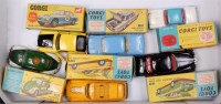 Lot 1749 - Corgi Toys, boxed playworn diecast group to...