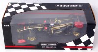 Lot 2595 - Minichamps, 1/18th scale model of a Lotus 2011...
