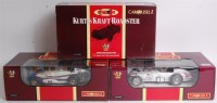 Lot 2597 - Three boxed Carousel 1, 1/18th scale...