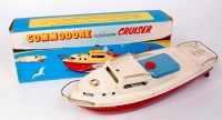 Lot 3153 - Sutcliffe Models, Commodore Cruiser, red hull...