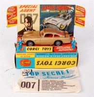 Lot 1747 - Corgi Toys, 261 James Bond's Aston martin DB5,...
