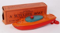 Lot 3173 - Sutcliffe Models, Racer 1 Speedboat, red hull...