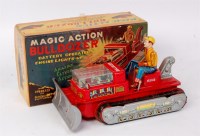 Lot 3193 - TN Toys (Japan), Magic Action Bulldozer, large...