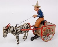 Lot 3213 - Lehmann, No.752 'Na-Nu' zebra pulling...
