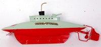 Lot 3219 - Sutcliffe Models, Unda Wunda submarine,...