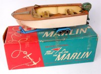 Lot 3221 - Four various scale model boats of various...