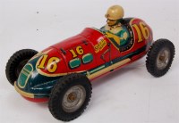 Lot 3224 - Alps of Japan, Speed King tinplate and...