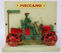 Lot 3237 - A 1950s Meccano red and green shop display,...