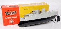 Lot 3244 - Sutcliffe boats, Valiant clockwork battleship,...