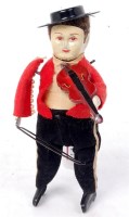 Lot 3266 - Schuco, tinplate and clockwork violinist, male...