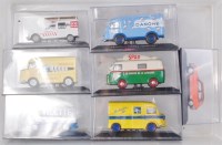 Lot 2588 - Seven plastic cased 1/50th scale French...