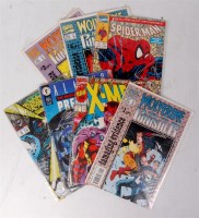 Lot 3283 - A collection of 7 Marvel and Dark Horse Comics,...
