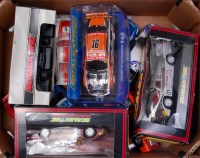 Lot 3260 - 13 assorted Scalextric and Hornby Hobbies Ltd...
