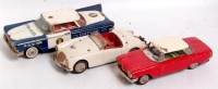 Lot 3269 - Three assorted Japanese tinplate cars to...