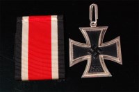 Lot 286 - A German Third Reich Iron Cross, Knights Cross,...