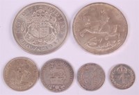 Lot 12 - Great Britain, mixed lot of silver coins to...