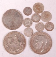 Lot 26 - Great Britain, mixed lot of silver coins to...