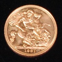 Lot 56 - Great Britain, 1981 gold full sovereign,...
