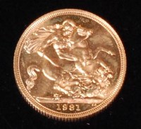 Lot 81 - Great Britain, 1981 gold full sovereign,...