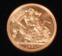 Lot 84 - Great Britain, 1981 gold full sovereign,...
