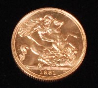 Lot 92 - Great Britain, 1981 gold full sovereign,...