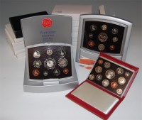 Lot 126 - Great Britain, 17 cased Royal Mint proof coin...