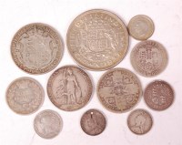 Lot 14 - Great Britain, mixed lot of silver coins to...