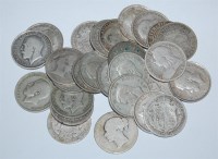 Lot 34 - Great Britain, mixed lot of silver half crowns,...