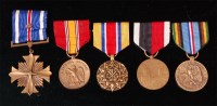 Lot 302 - A group of American medals to include...