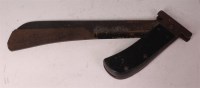 Lot 305 - A WW II survival knife, the 26cm blade stamped...