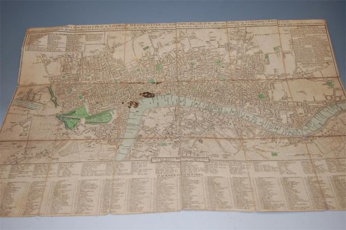 Lot 421 - CARY's New Pocket Plan of London, Westminster...