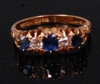 Lot 557 - An early 20th century ladies yellow gold...