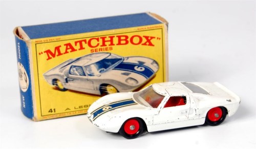 Lot 2389 - Matchbox, 1-75 series No.41C, Ford GT Racer,...