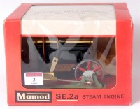 Lot 3 - Mamod SE2A boxed as issued stationary steam...