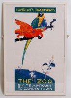 Lot 92 - London Tramways 'The Zoo' by Van Jones, by...
