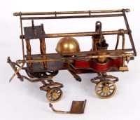Lot 96 - Brass constructed model early 19th century...
