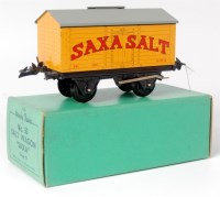 Lot 334 - Hornby 1957-69 Saxa Salt No. 50 wagon (NM-BG)