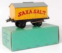 Lot 338 - Hornby 1957-69 Saxa Salt No. 50 wagon - slight...