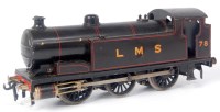 Lot 354 - Bassett-Lowke 1948-50 black LMS freelance...