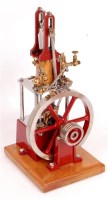 Lot 78 - Stuart James Coombes table engine, finely...