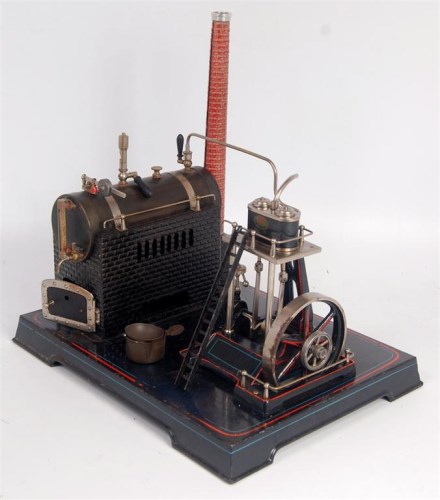 Lot 68 - Very unusual Doll et Cie steam plant,...