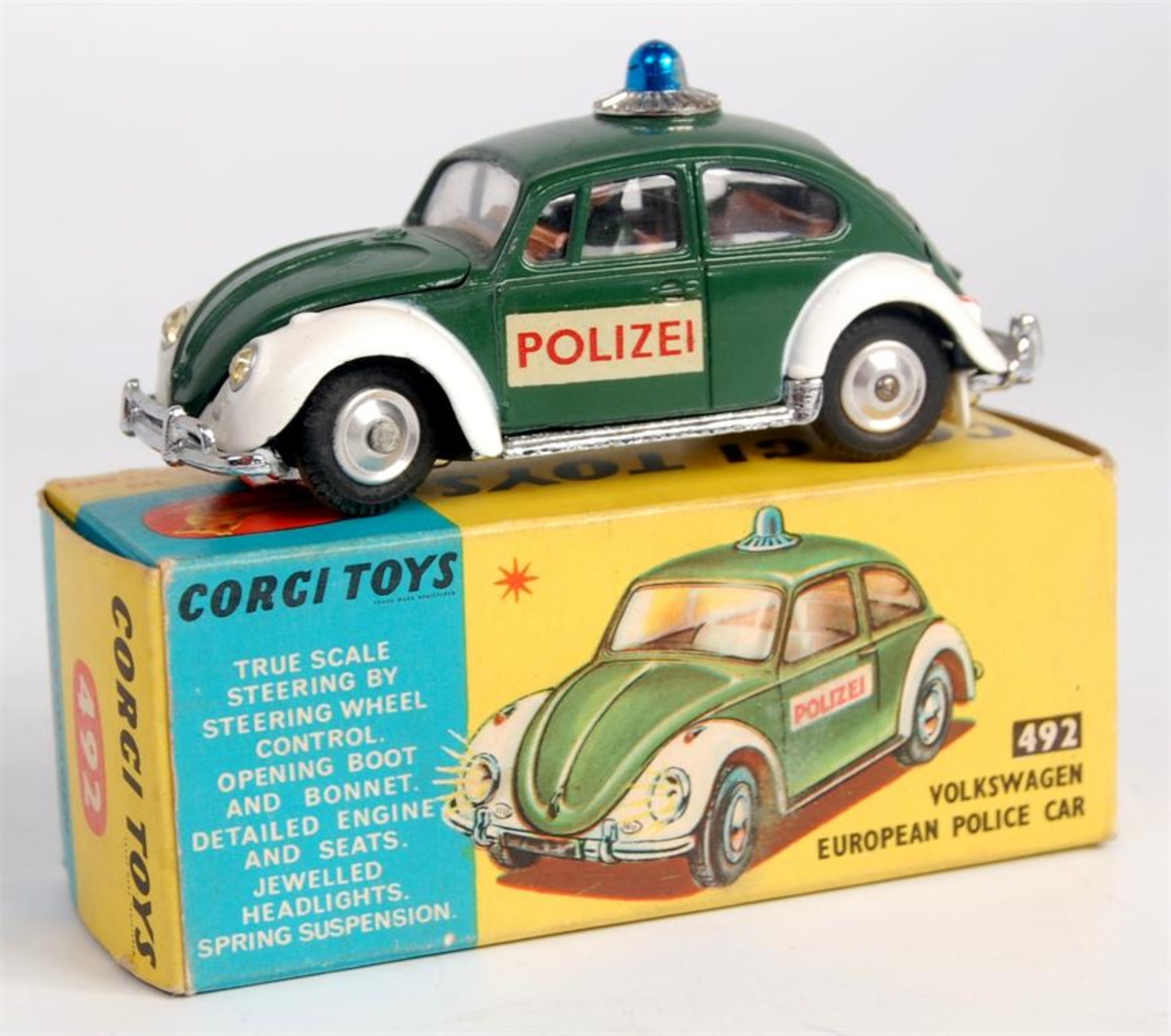 Lot 1741 - Corgi Toys, 492 Volkswagen European police