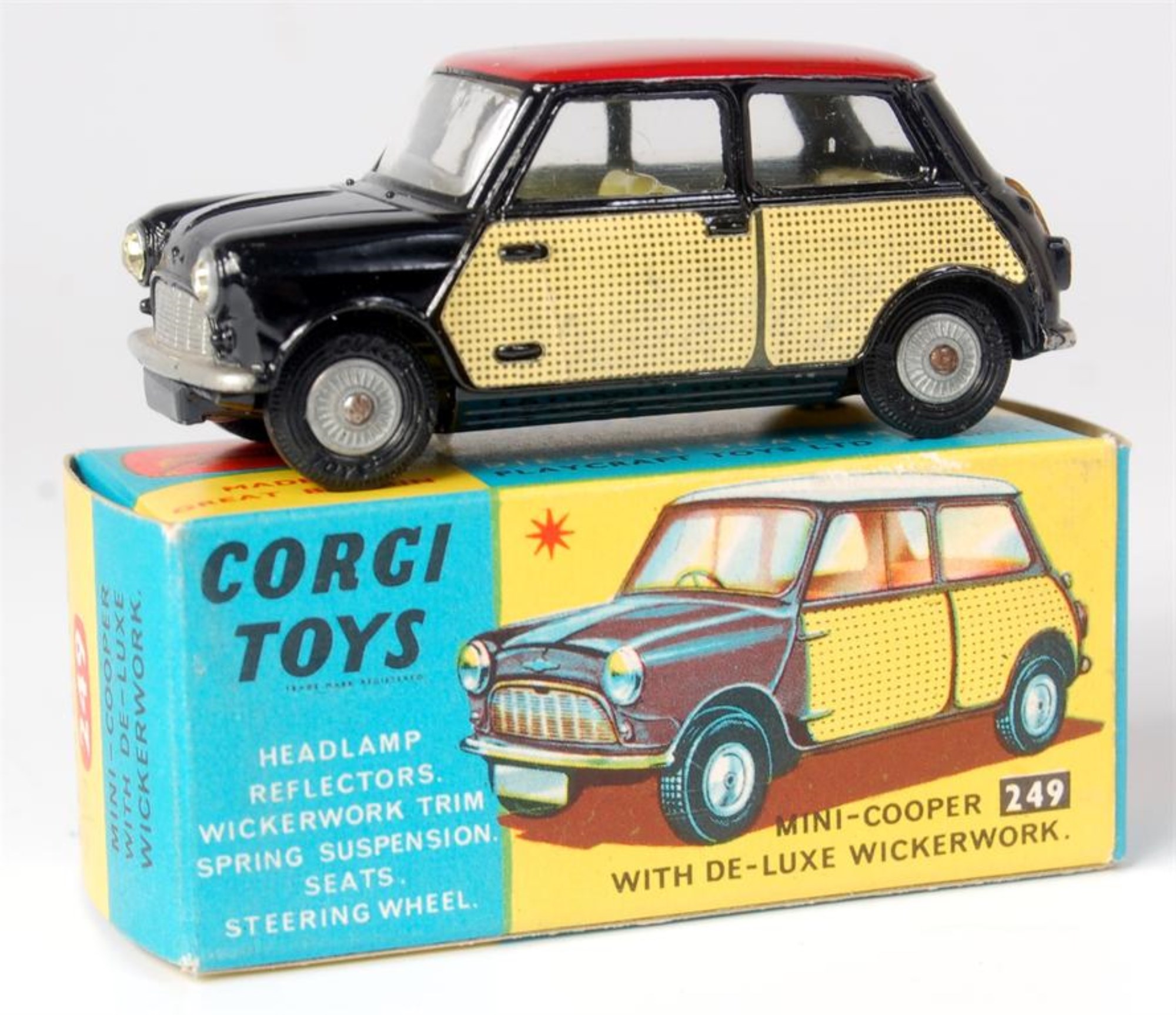 Lot 1634 - Corgi Toys, 249 Morris Mini Cooper with