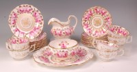 Lot 326 - An early Victorian porcelain part teaset,...