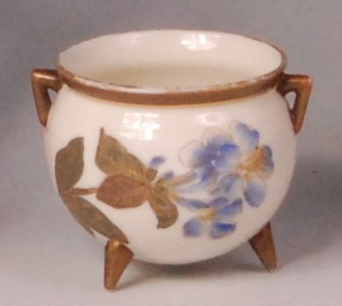Lot 334 - A late Victorian Royal Worcester miniature...