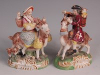Lot 340 - After Meissen - a pair of 19th century...