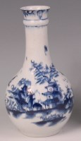Lot 342 - A Lowestoft porcelain guglet, circa 1770, of...